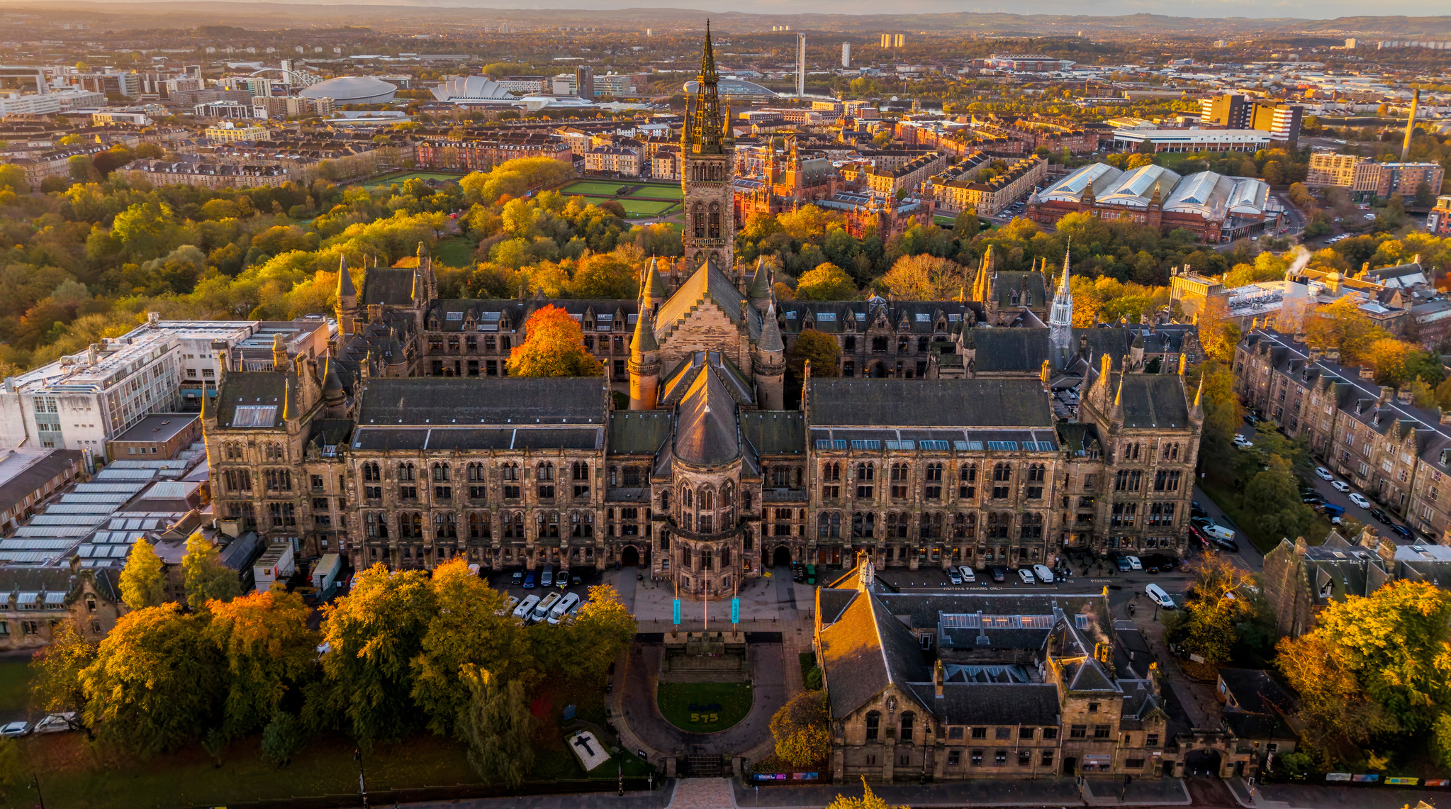 UofG Gilbert Scott building