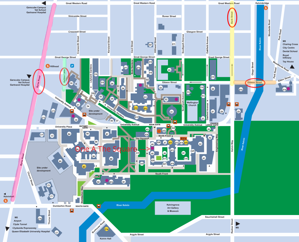 campus map